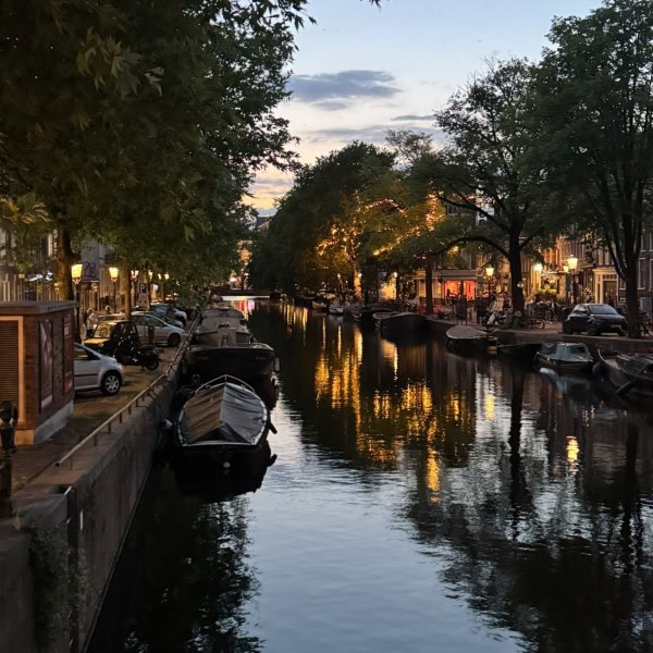 Amsterdam canal district in the Netherlands representing destination research and European travel planning
