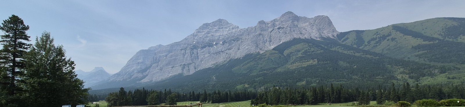 Canadian Rockies overlooking Kananaskis Country Golf Course