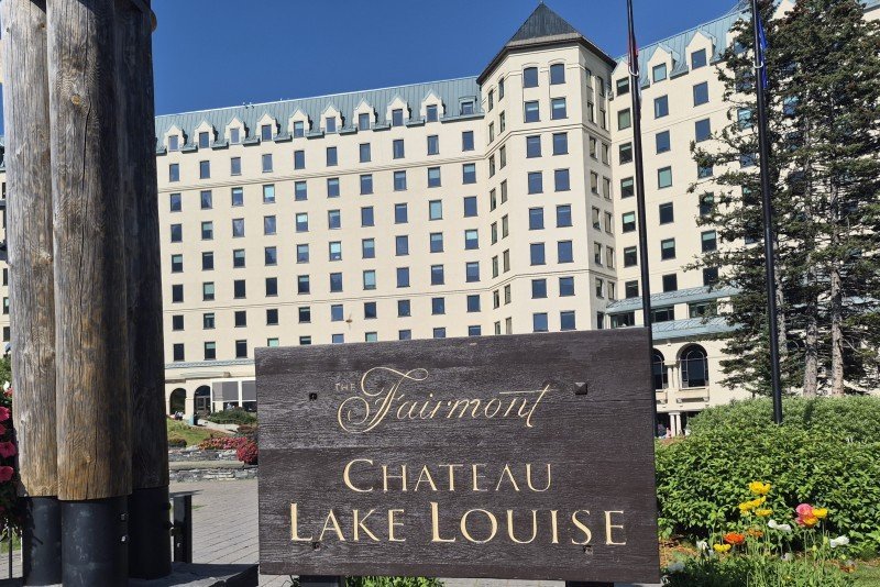 Fairmont Chateau Lake Louise in Banff National Park